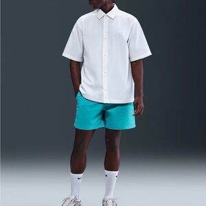 Nike Club Men's Washed Chino Shorts HJ2658-345 Dusty Cactus Size 32 NWT